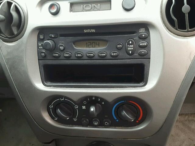 1G8AJ52F15Z135730 - 2005 SATURN ION LEVEL GRAY photo 9