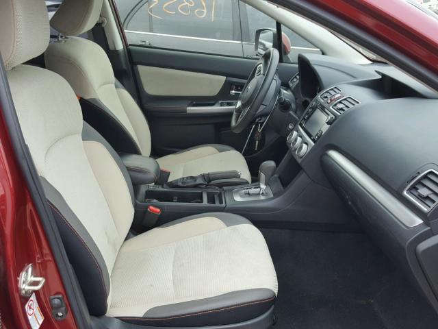 JF2GPABC7HH247456 - 2017 SUBARU CROSSTREK ბურგუნდია ფოტო 5