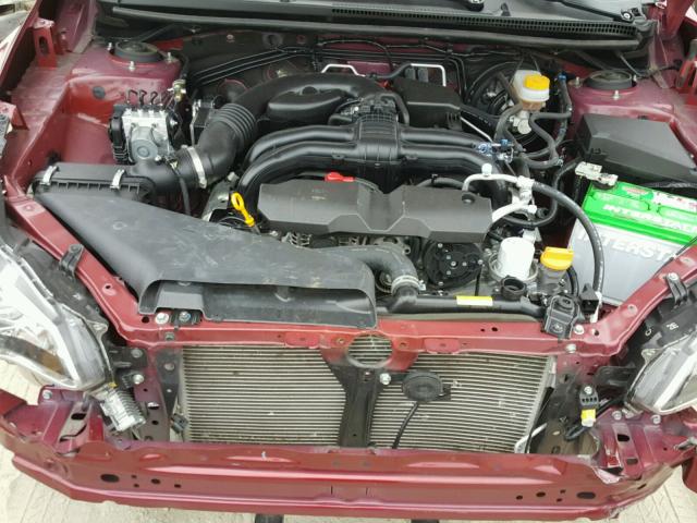 JF2GPABC7HH247456 - 2017 SUBARU CROSSTREK ბურგუნდია ფოტო 7