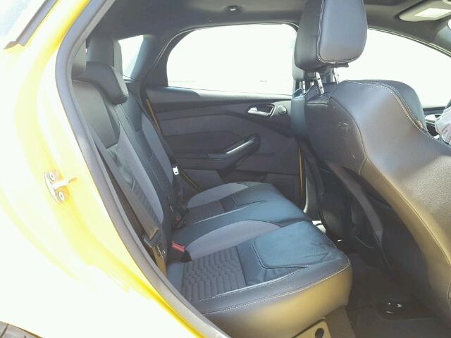 1FADP3L98HL208443 - 2017 FORD FOCUS ST YELLOW photo 6