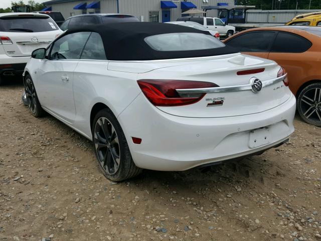 W04WT3N54GG025020 - 2016 BUICK CASCADA PR WHITE photo 3