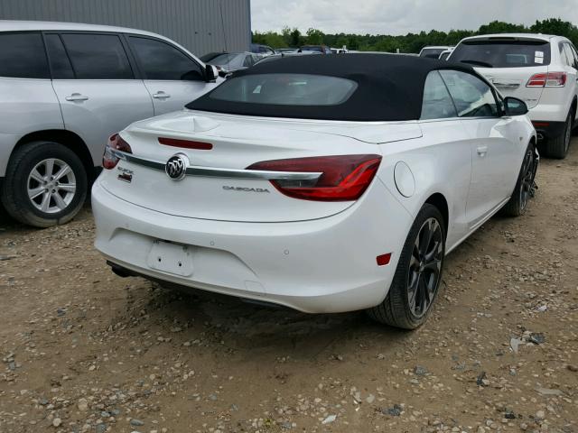 W04WT3N54GG025020 - 2016 BUICK CASCADA PR WHITE photo 4