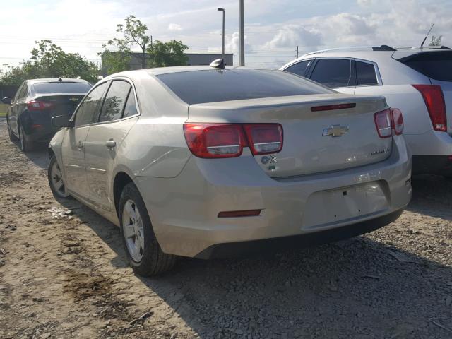 1G11B5SA2GF130525 - 2016 CHEVROLET MALIBU LIM BEIGE photo 3