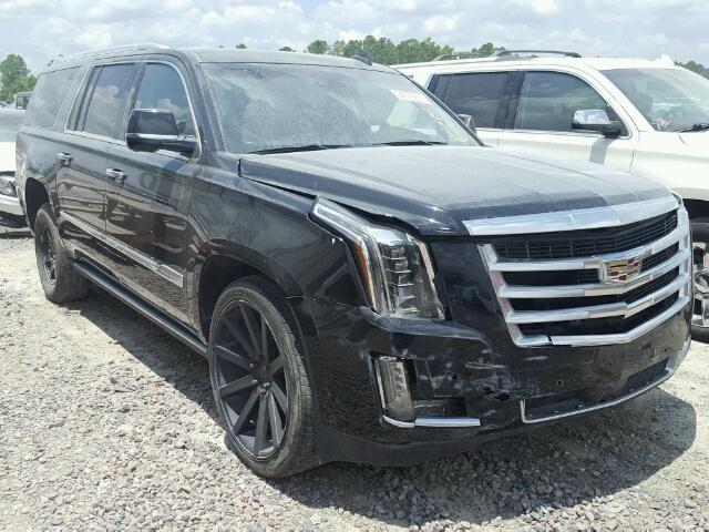 1GYS3TKJ3FR535376 - 2015 CADILLAC ESCALADE E BLACK photo 1