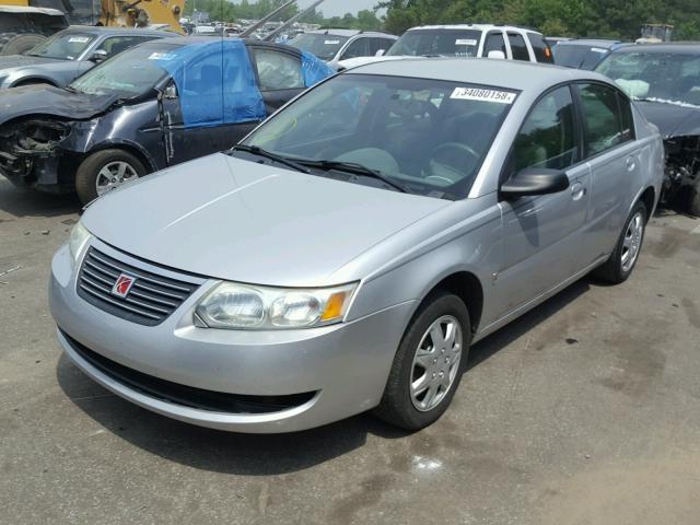 1G8AJ55F76Z149046 - 2006 SATURN ION LEVEL SILVER photo 2