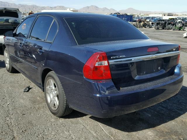 1G1ZT51F36F278291 - 2006 CHEVROLET MALIBU LT BLUE photo 3