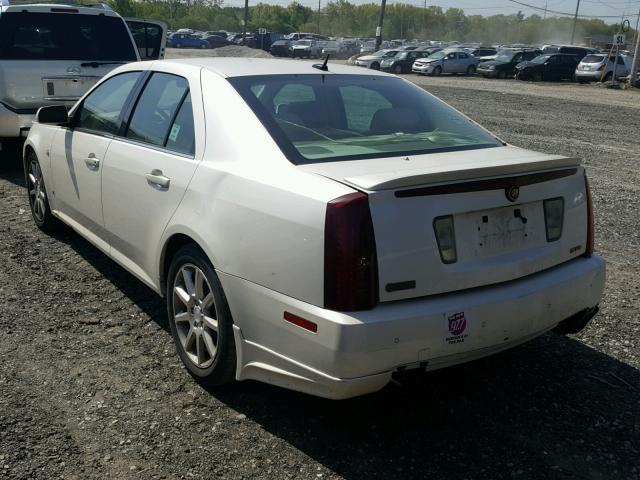 1G6DW677560113914 - 2006 CADILLAC STS WHITE photo 3