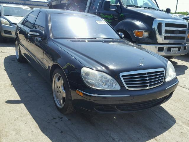 WDBNG70J43A321085 - 2003 MERCEDES-BENZ S 430 BLACK photo 1