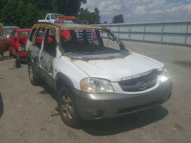 4F2YU08132KM28396 - 2002 MAZDA TRIBUTE LX WHITE photo 1