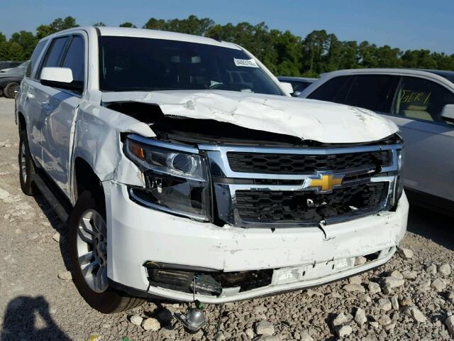 1GNSK3EC1FR283205 - 2015 CHEVROLET TAHOE SPEC WHITE photo 1