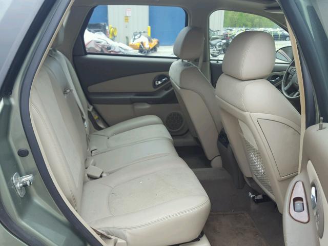 1G1ZU64895F155139 - 2005 CHEVROLET MALIBU MAX მწვანე ფოტო 6