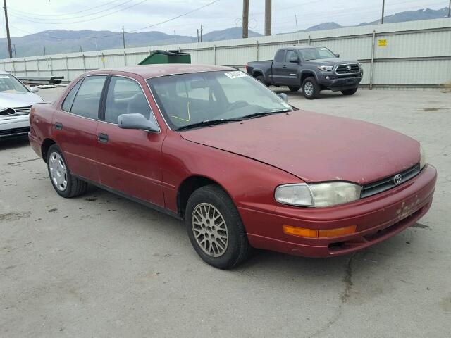 4T1SK11E6PU227419 - 1993 TOYOTA CAMRY DX RED photo 1
