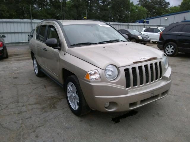 1J4NT1FA8AD652680 - 2010 JEEP COMPASS SP BROWN photo 1