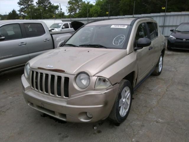 1J4NT1FA8AD652680 - 2010 JEEP COMPASS SP BROWN photo 2