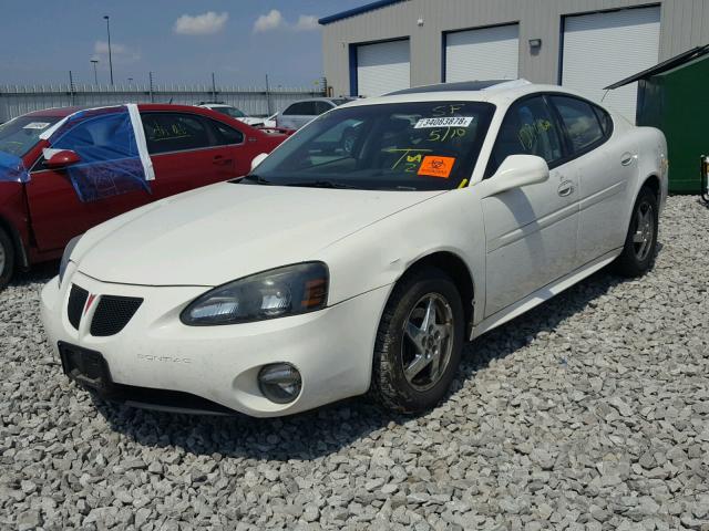 2G2WS542X41178560 - 2004 PONTIAC GRAND PRIX WHITE photo 2