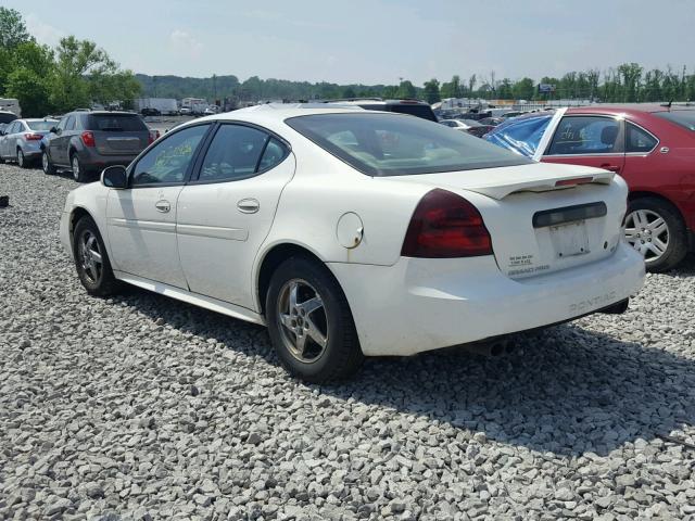 2G2WS542X41178560 - 2004 PONTIAC GRAND PRIX WHITE photo 3