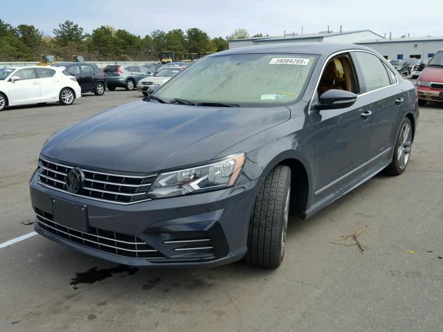 1VWAT7A3XGC051850 - 2016 VOLKSWAGEN PASSAT GRAY photo 2