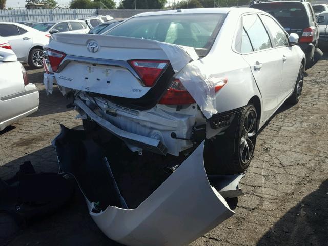 4T1BK1FK9HU582018 - 2017 TOYOTA CAMRY XSE WHITE photo 4