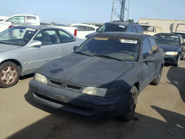 2T1BB02E3TC159987 - 1996 TOYOTA COROLLA DX BLACK photo 2