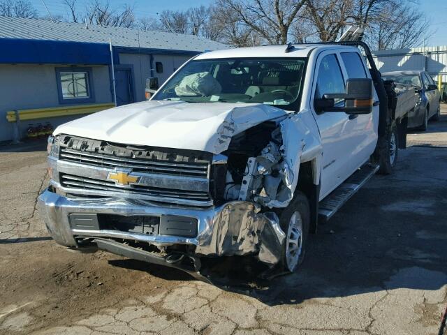 1GC1KUEG5GF115955 - 2016 CHEVROLET SILVERADO WHITE photo 2