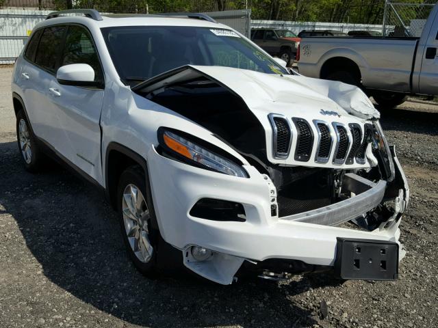 1C4PJMDS9GW123270 - 2016 JEEP CHEROKEE L WHITE photo 1