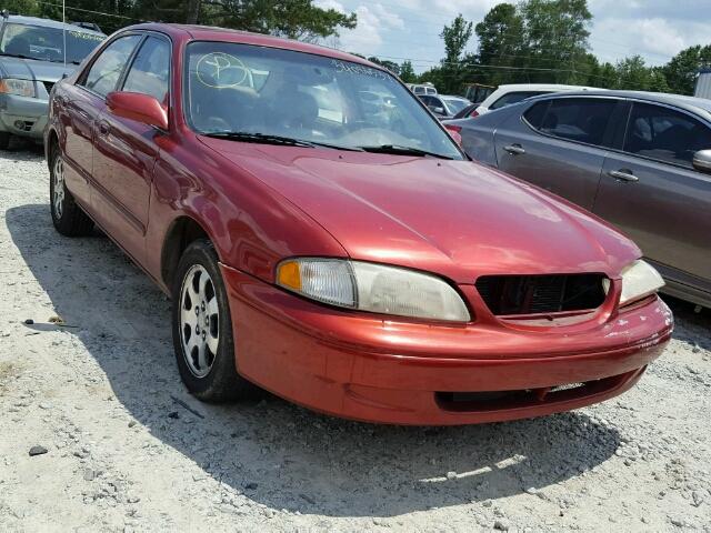 1YVGF22D9X5856493 - 1999 MAZDA 626 ES RED photo 1