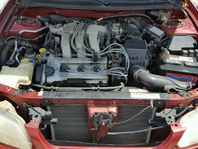 1YVGF22D9X5856493 - 1999 MAZDA 626 ES RED photo 7