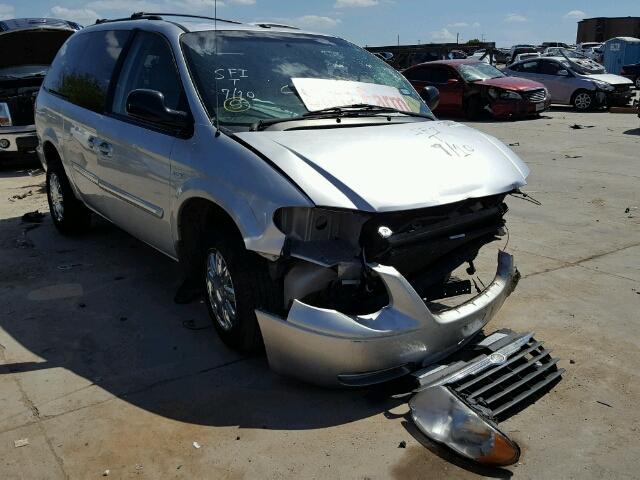 2A4GP54L07R214279 - 2007 CHRYSLER TOWN & COU SILVER photo 1