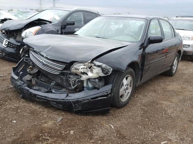 1G1NE52J93M587430 - 2003 CHEVROLET MALIBU LS შავი ფოტო 2
