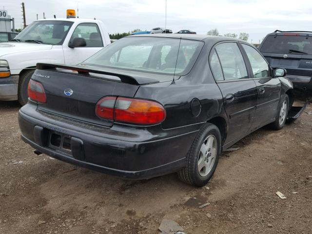 1G1NE52J93M587430 - 2003 CHEVROLET MALIBU LS შავი ფოტო 4