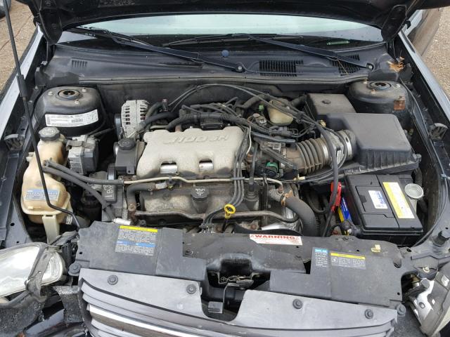 1G1NE52J93M587430 - 2003 CHEVROLET MALIBU LS შავი ფოტო 7