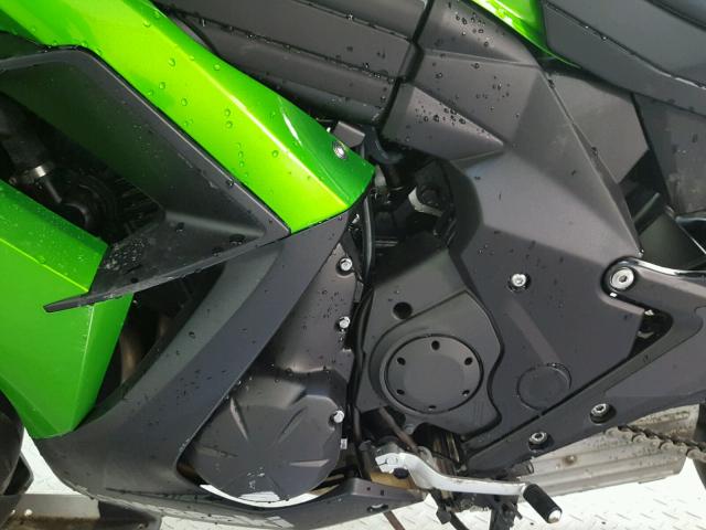 JKAEXEE19FDA18897 - 2015 KAWASAKI EX650 E GREEN photo 11