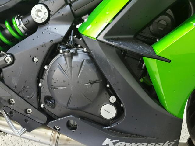 JKAEXEE19FDA18897 - 2015 KAWASAKI EX650 E GREEN photo 12