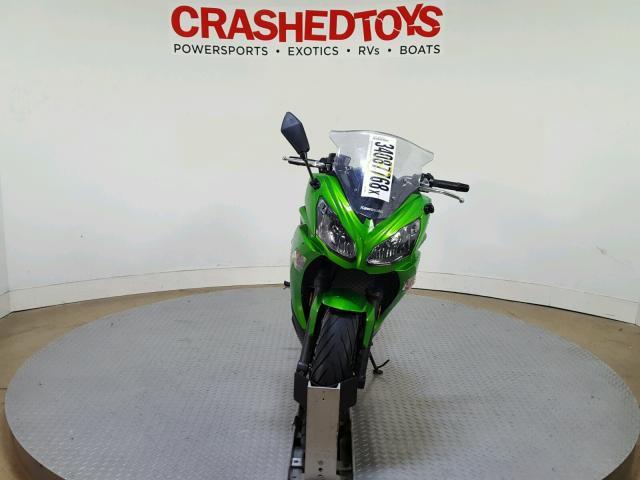 JKAEXEE19FDA18897 - 2015 KAWASAKI EX650 E GREEN photo 3