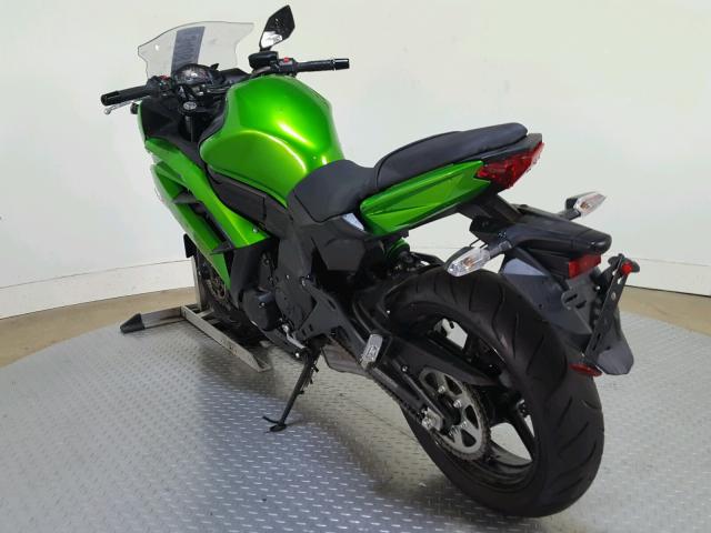 JKAEXEE19FDA18897 - 2015 KAWASAKI EX650 E GREEN photo 6