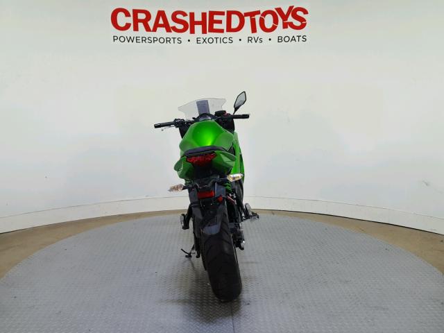 JKAEXEE19FDA18897 - 2015 KAWASAKI EX650 E GREEN photo 7