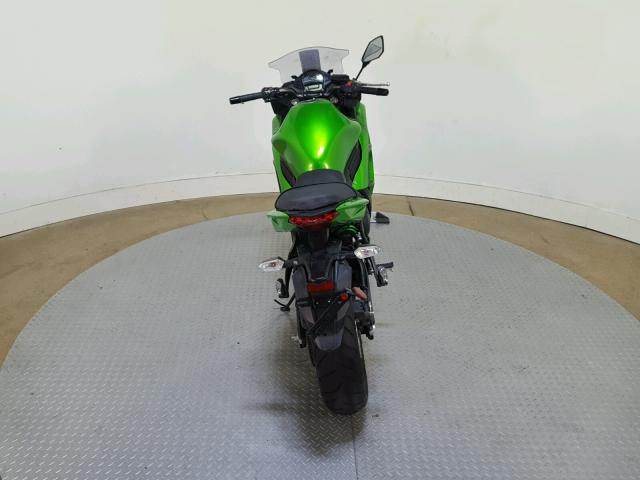 JKAEXEE19FDA18897 - 2015 KAWASAKI EX650 E GREEN photo 9