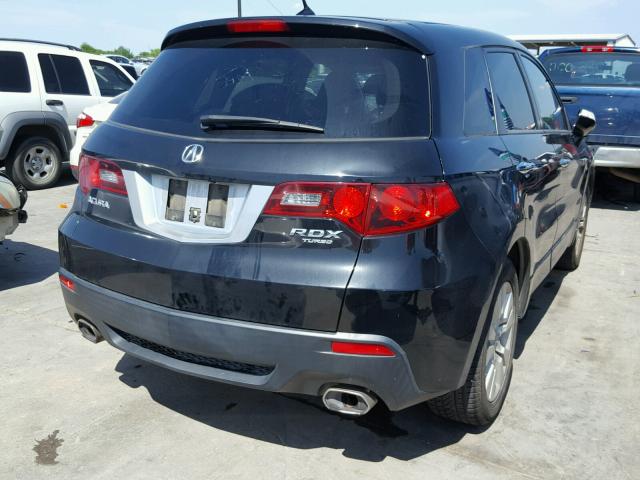 5J8TB2H25BA004519 - 2011 ACURA RDX BLACK photo 4