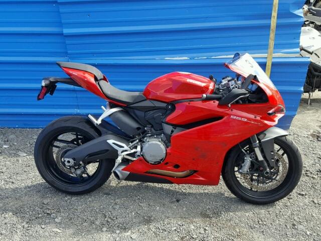 ZDM14B1W5GB000215 - 2016 DUCATI SUPERBIKE RED photo 9