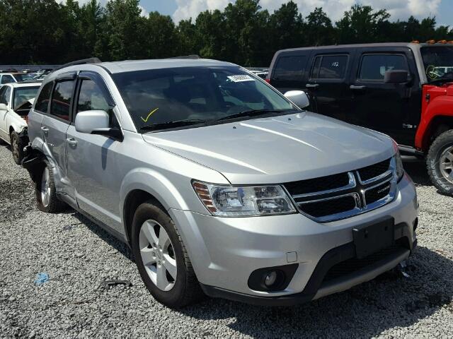 3C4PDCBG4CT336773 - 2012 DODGE JOURNEY SX SILVER photo 1