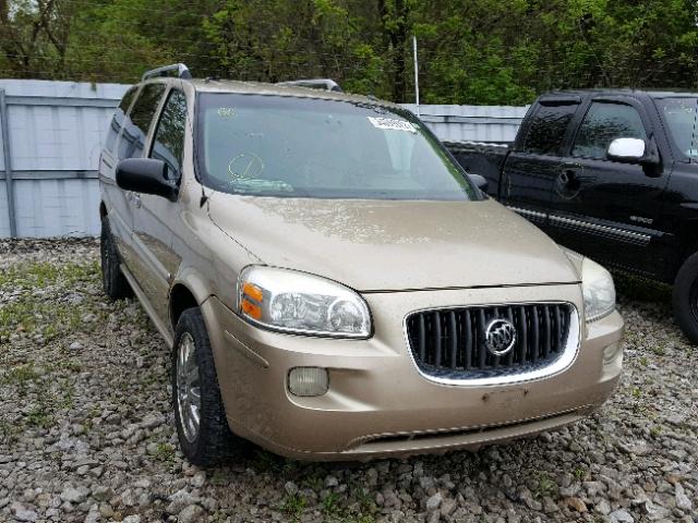 5GADV33L16D148526 - 2006 BUICK TERRAZA CX GOLD photo 1