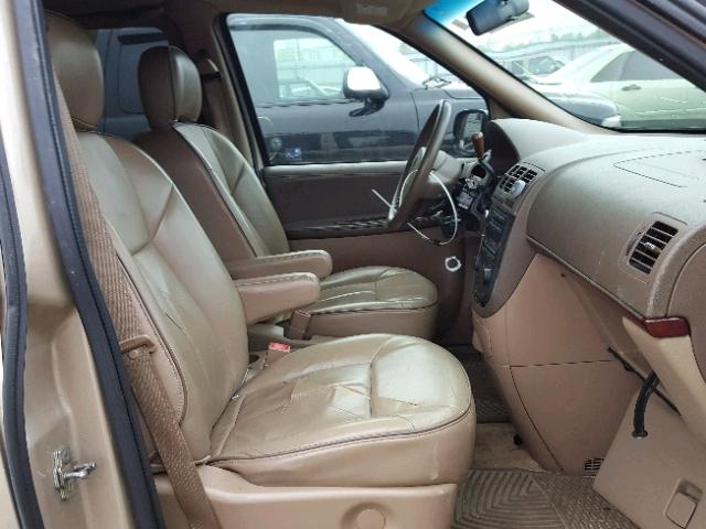 5GADV33L16D148526 - 2006 BUICK TERRAZA CX GOLD photo 5