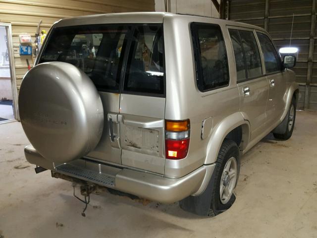 JACDJ58X4X7916984 - 1999 ISUZU TROOPER S GOLD photo 4