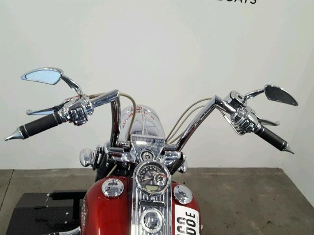 1HD1FB4177Y675968 - 2007 HARLEY-DAVIDSON FLHR RED photo 8