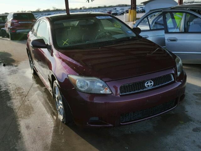 JTKDE177770196887 - 2007 TOYOTA SCION TC 栗色 照片 1