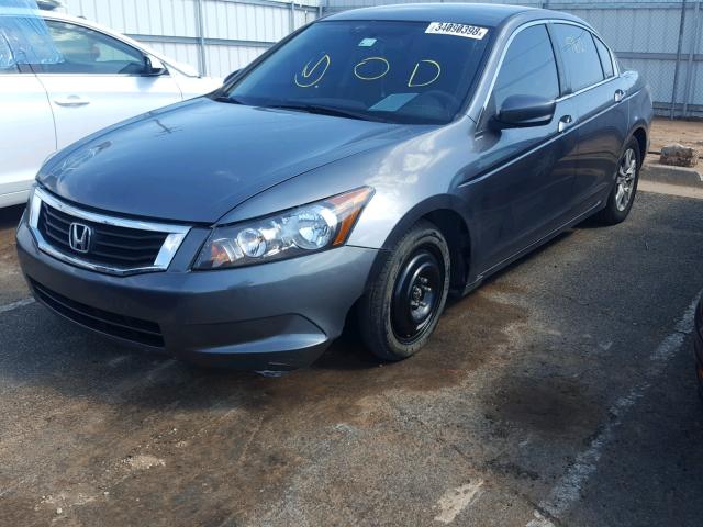 JHMCP26478C042382 - 2008 HONDA ACCORD LXP GRAY photo 2