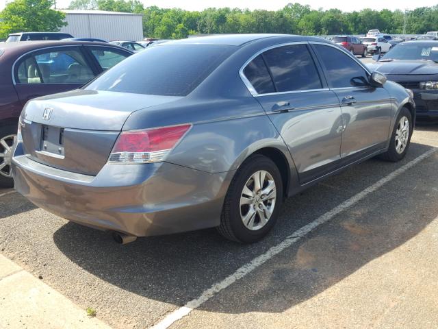 JHMCP26478C042382 - 2008 HONDA ACCORD LXP GRAY photo 4