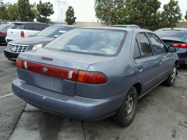 1N4AB41D4WC739506 - 1998 NISSAN SENTRA E BLUE photo 4