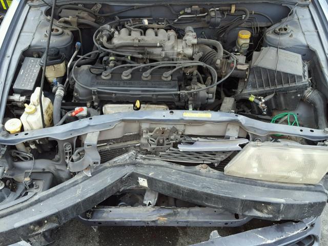 1N4AB41D4WC739506 - 1998 NISSAN SENTRA E BLUE photo 7