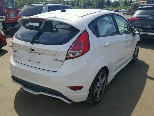 3FADP4GX6GM125489 - 2016 FORD FIESTA ST WHITE photo 4